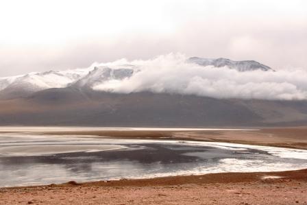 Berge, Seen und Wolken